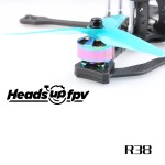 HQ 5.1inch 3-Blade Tri-Blade Blue Racing Propeller R38 5138 Compatible with XING 2207 Motor for Drone Plastic Material